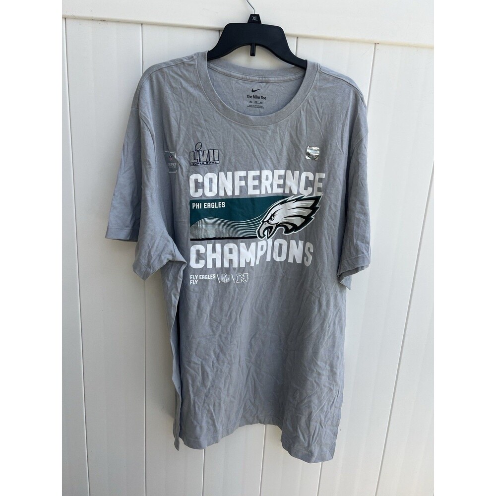 Philadelphia Eagles Nike Super Bowl LIX Champions Trophy Collection Tee Mens 3XL